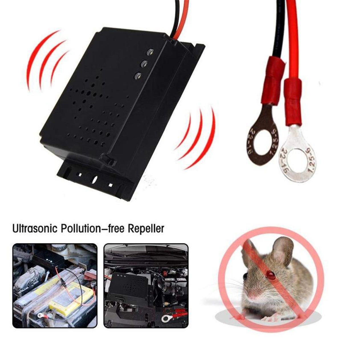 12V  Mouse  Car Vehicle Rat Rodent  Animal Deterrents
