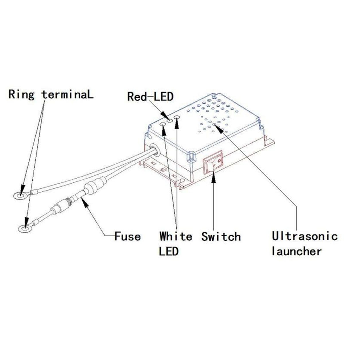 12V  Mouse  Car Vehicle Rat Rodent  Animal Deterrents