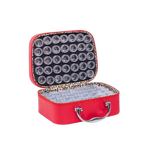 70 Slots Diamond Storage Box With Bottles Cartoon Princess