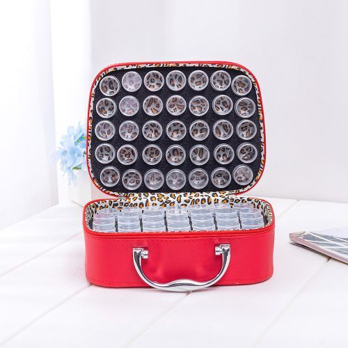 70 Slots Diamond Storage Box With Bottles Cartoon Princess