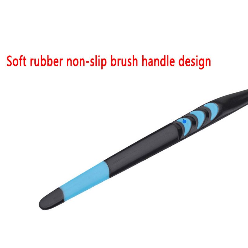 10Pcs Toothbrush Ultra Soft Bamboo Charcoal  Wear