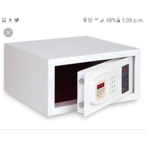 Electronic Safe Box, Digital Security Keypad Lock,Office, Home And Hotel - White