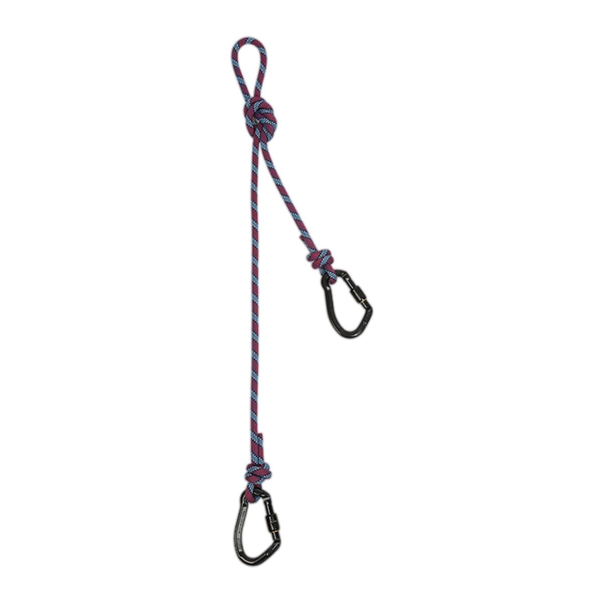 Safety Lanyard Climbing Harness Scaffolding Sling Belt Black Lock
