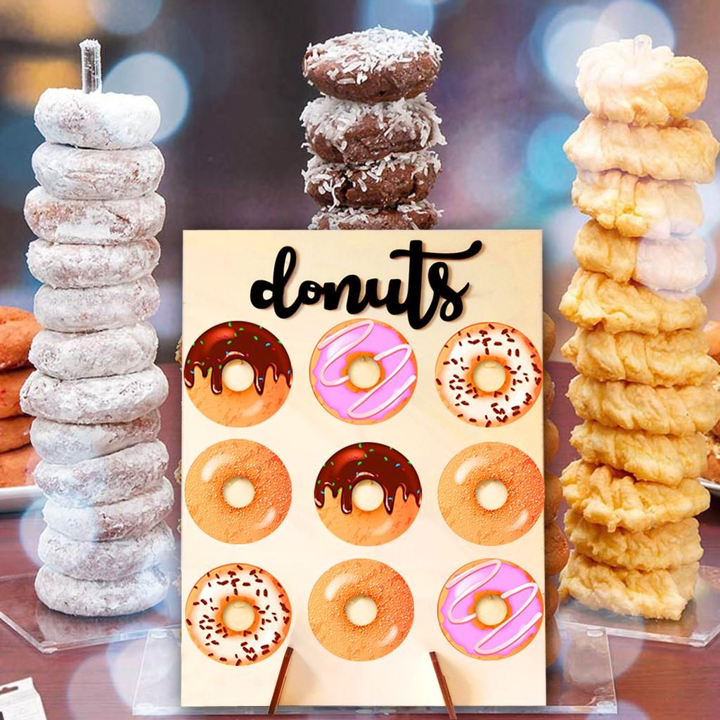 Stand Wedding Birthday Party Sweet Cart Treat  Donut