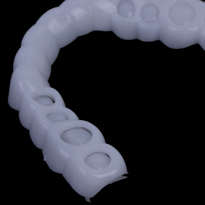 Denture Teeth Whitening Fake Tooth Cover Comfort Fit Snap