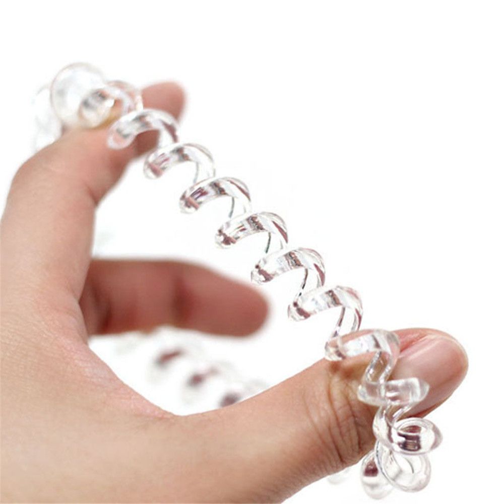 5x Girls Crystal Elastic Rubber Hairband Phone Wire Hair