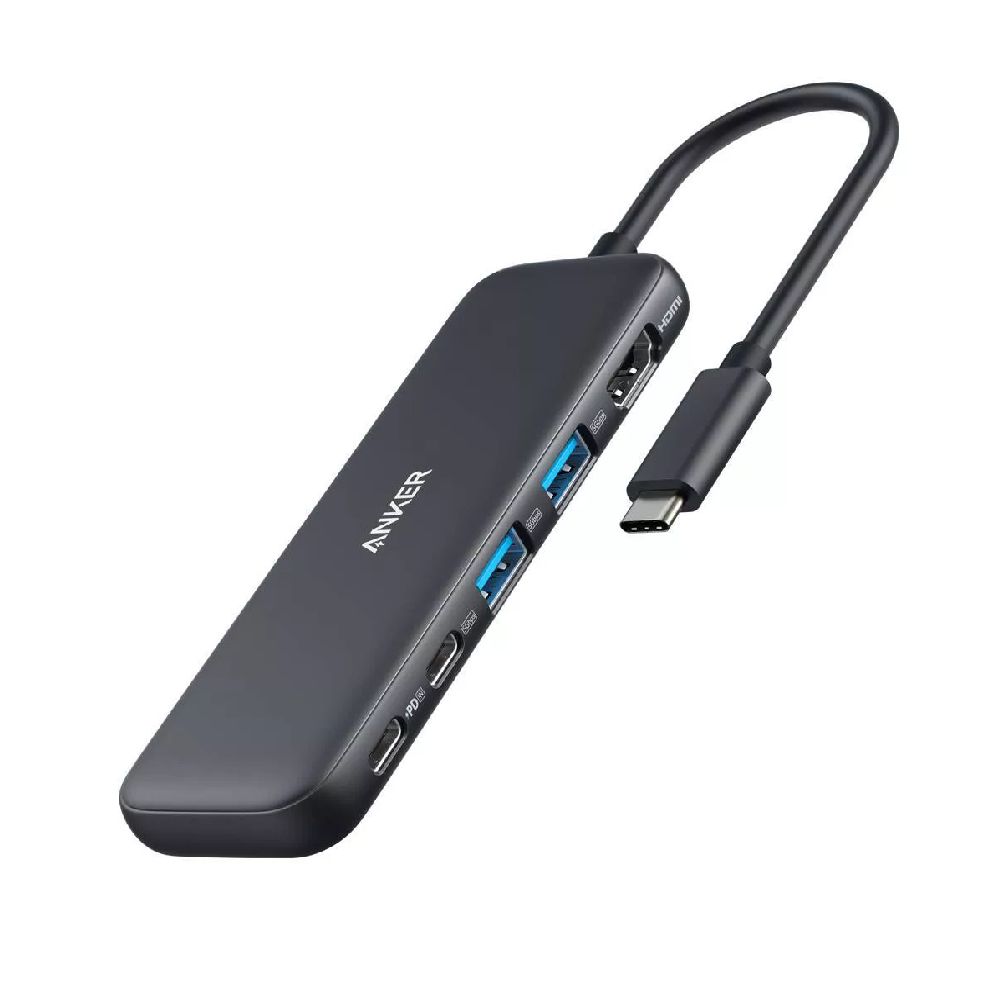 332 USB-C Hub 5-in-1 USB-C Connector - 4K HDMI -100W Black - A8355H11
