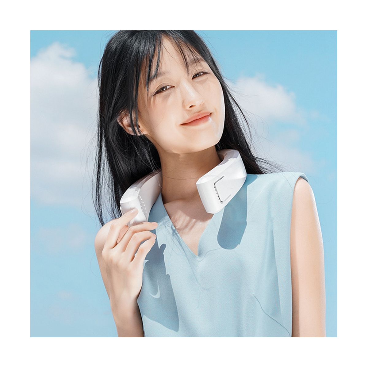 Portable Neck Fan USB Rechargeable less Fan 4000MAh