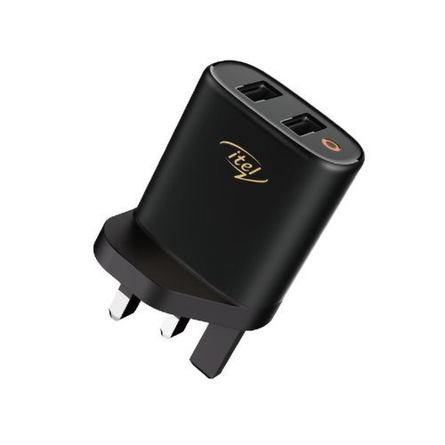 2 USB Port, 10W Travel Adapter Kit - Black