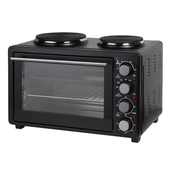 28L Rotisserie Convectional Oven With 2 Hot Plates