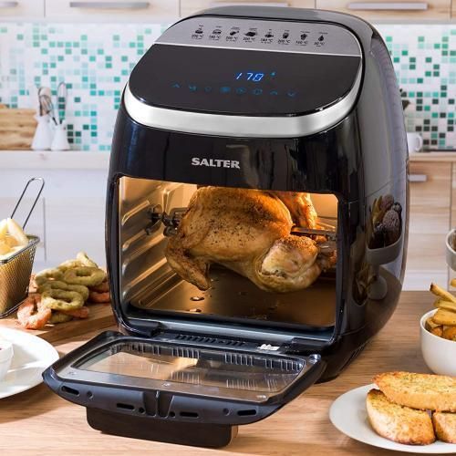 11L Digital Air Fryer, Aerocook Pro XL With Rotisserie