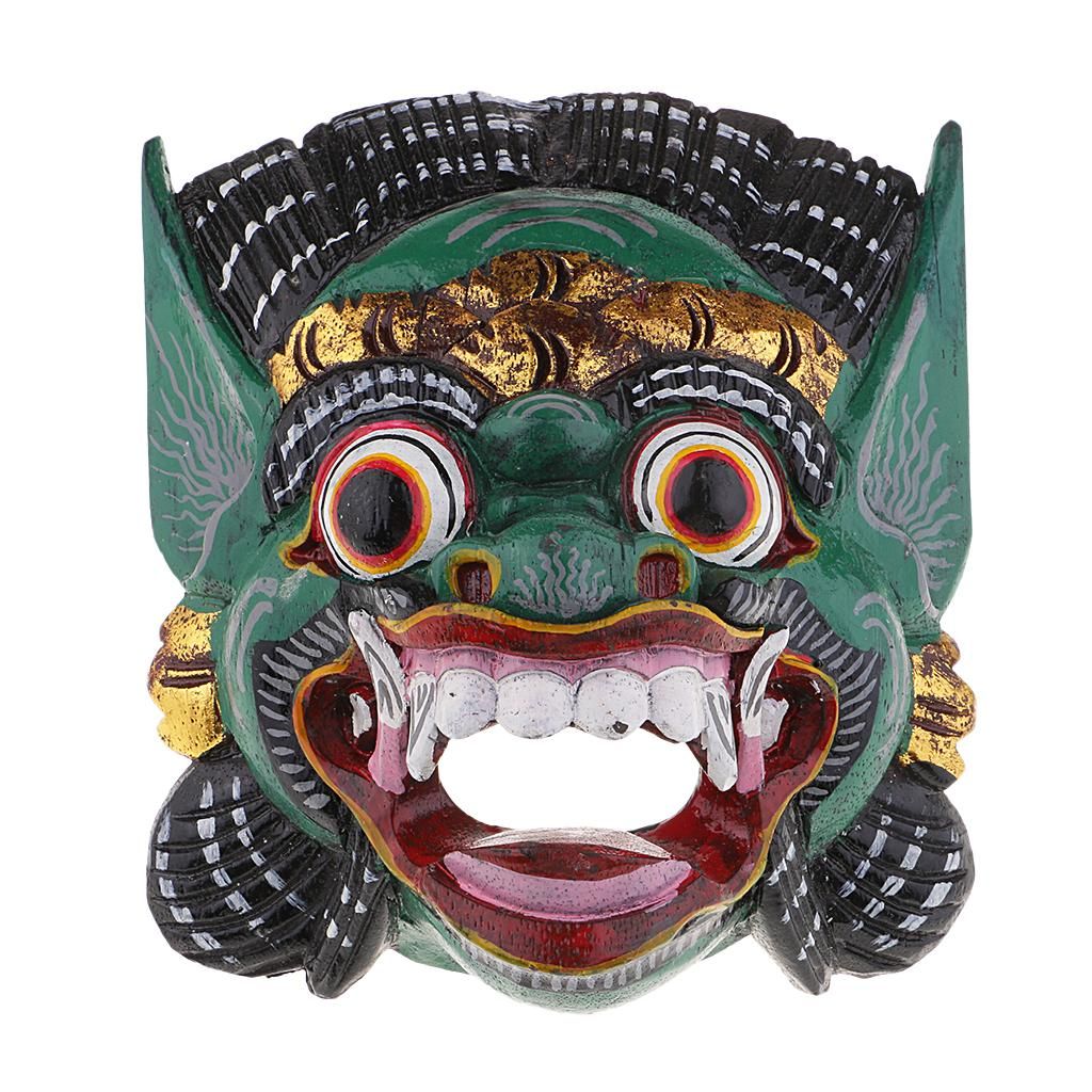 2 Pieces Collectibles Facial   Thai  Wall Hanging Crafts