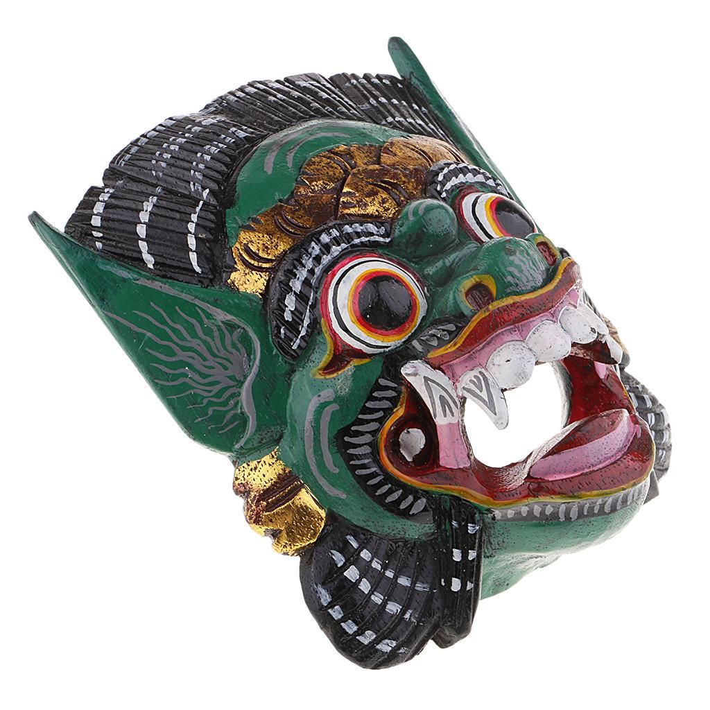 2 Pieces Collectibles Facial   Thai  Wall Hanging Crafts