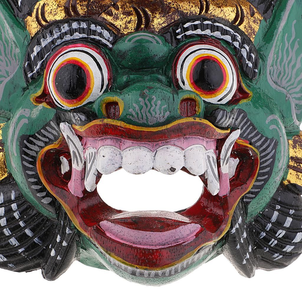 2 Pieces Collectibles Facial   Thai  Wall Hanging Crafts