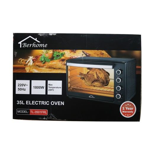 Berhome High Quality 35 Litres Electric Oven & Grill