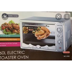 Crown Star 60 L- Electric Oven + BBQ + Toaster + Grill