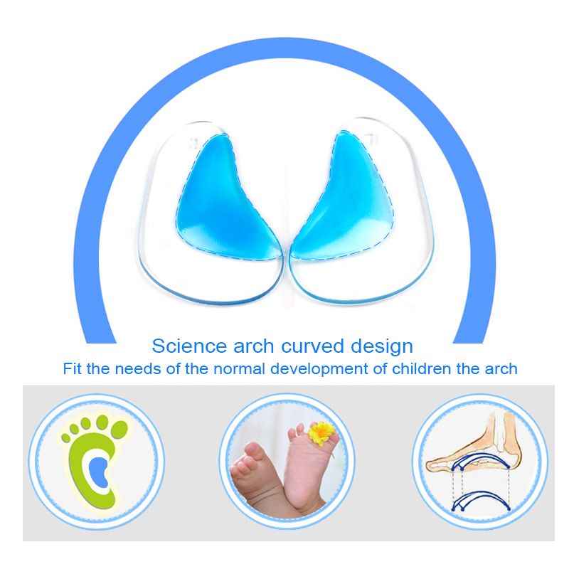 Kids Orthotic Orthopedic Insoles For Children Shoes Flatfoot Corrector Arch Support Orthotic Pads Baby Toddler Insole
