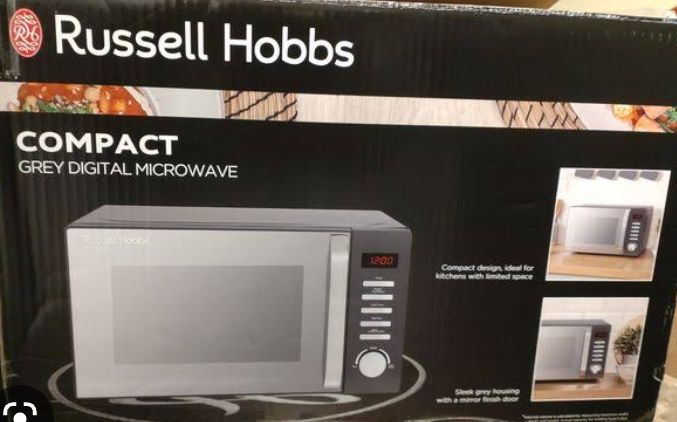Digital Microwave With 5 Power Levels