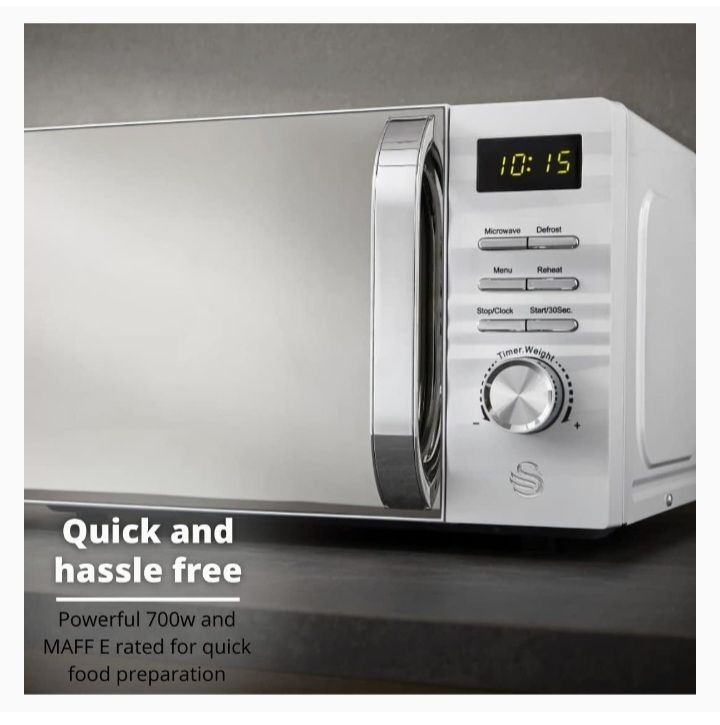 Symphony 20L Microwave Oven With 5 Power Levels
