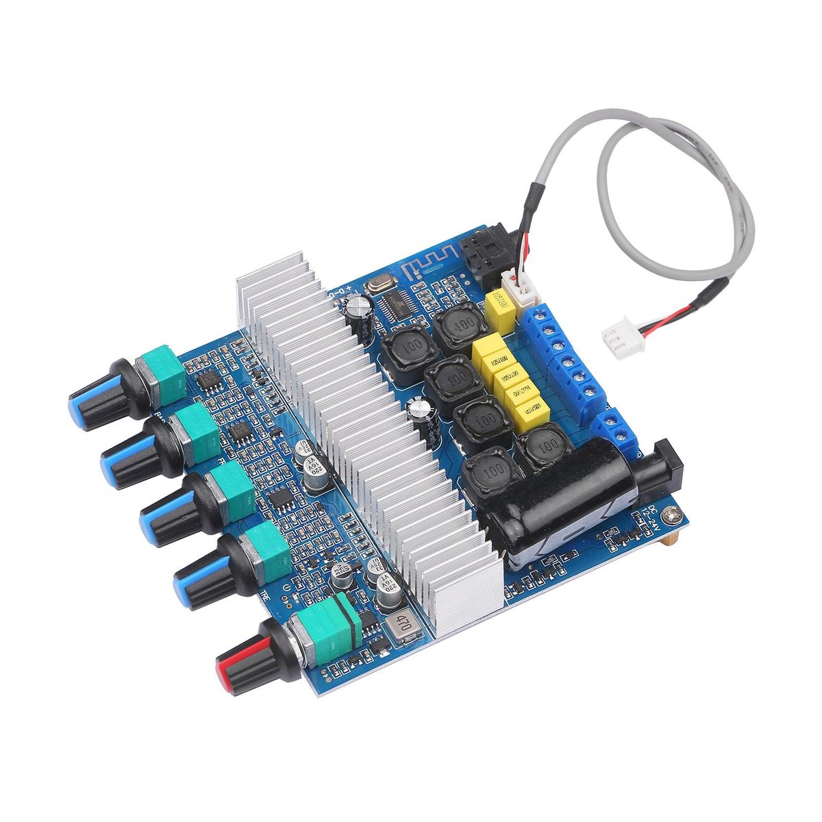 TPA3116 Digital Power Amplifier Board HIFI Module BT 4.2 Wireless Subwoofer Stereo Audio AMP 12-24V