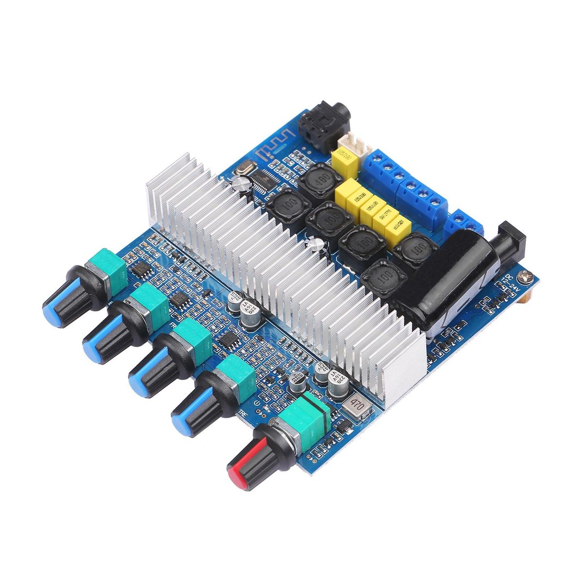 TPA3116 Digital Power Amplifier Board HIFI Module BT 4.2 Wireless Subwoofer Stereo Audio AMP 12-24V