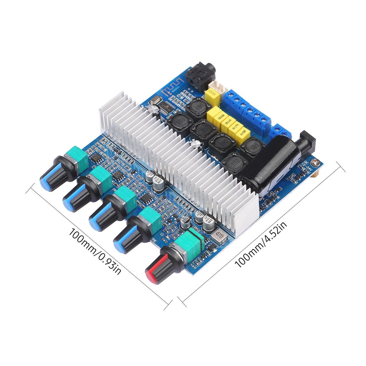TPA3116 Digital Power Amplifier Board HIFI Module BT 4.2 Wireless Subwoofer Stereo Audio AMP 12-24V