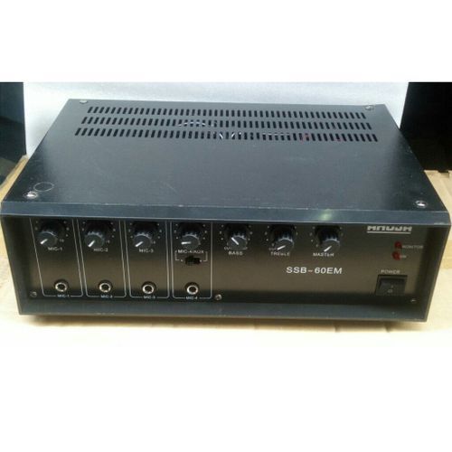 60 Watts Amplifier With 4 Mic Ports