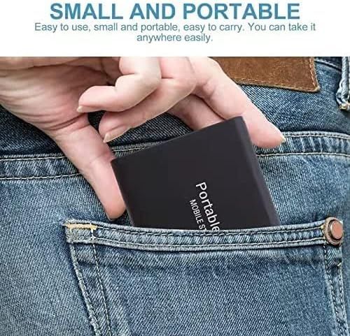 Portable SSD External Hard Disk Drive - 4TB Storage Space