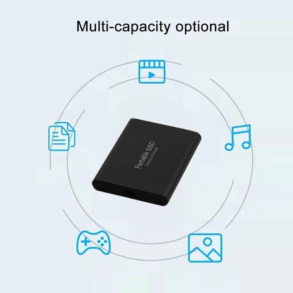 Portable SSD External Hard Disk Drive - 4TB Storage Space