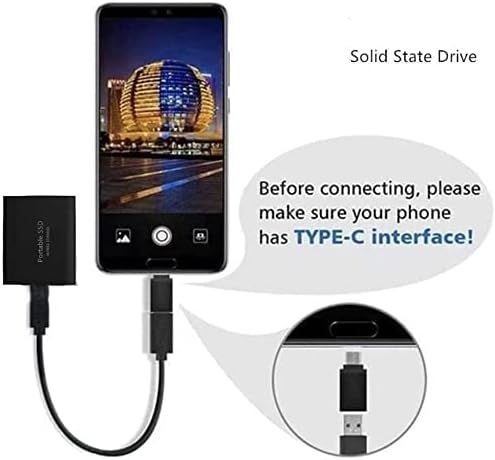 Portable SSD External Hard Disk Drive - 4TB Storage Space