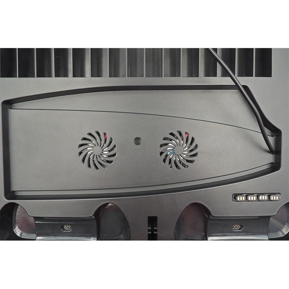 for PS5 Console Vertical Cooling Stand Charging Dock Games