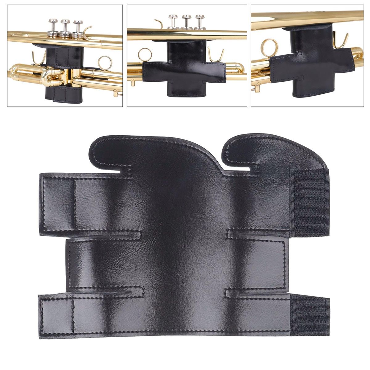 Soft Durable Trumpet Protect Cover Sleeve Pro Brass Easy Install Black