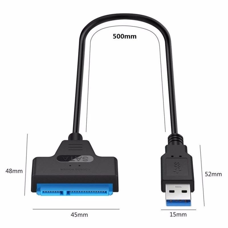 Hard Drive Adapter USB 3.0 To SSD Data Cable