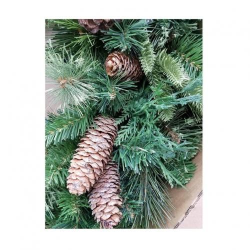 Wreath Dual Color LED Pre-Lit Battery Operated
