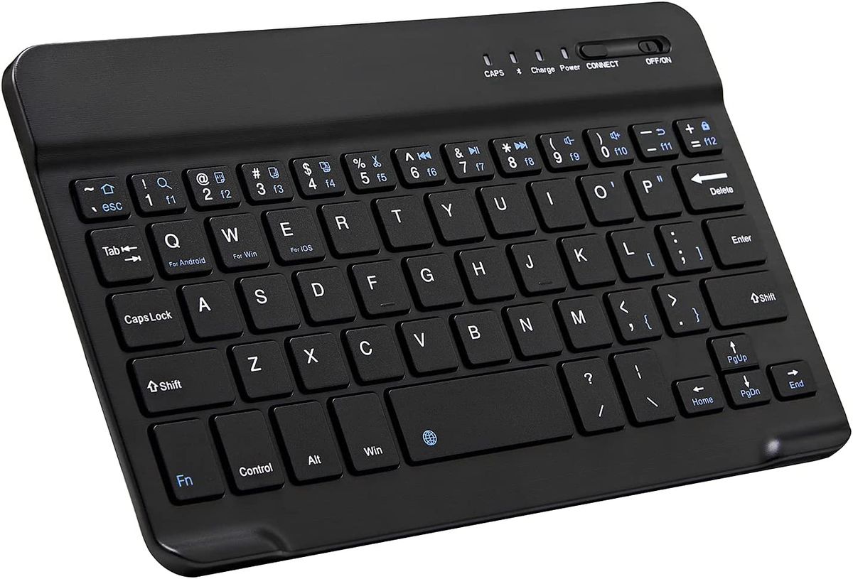7 Inch Bluetooth Keyboard Rechargeable Keyboard For IPad
