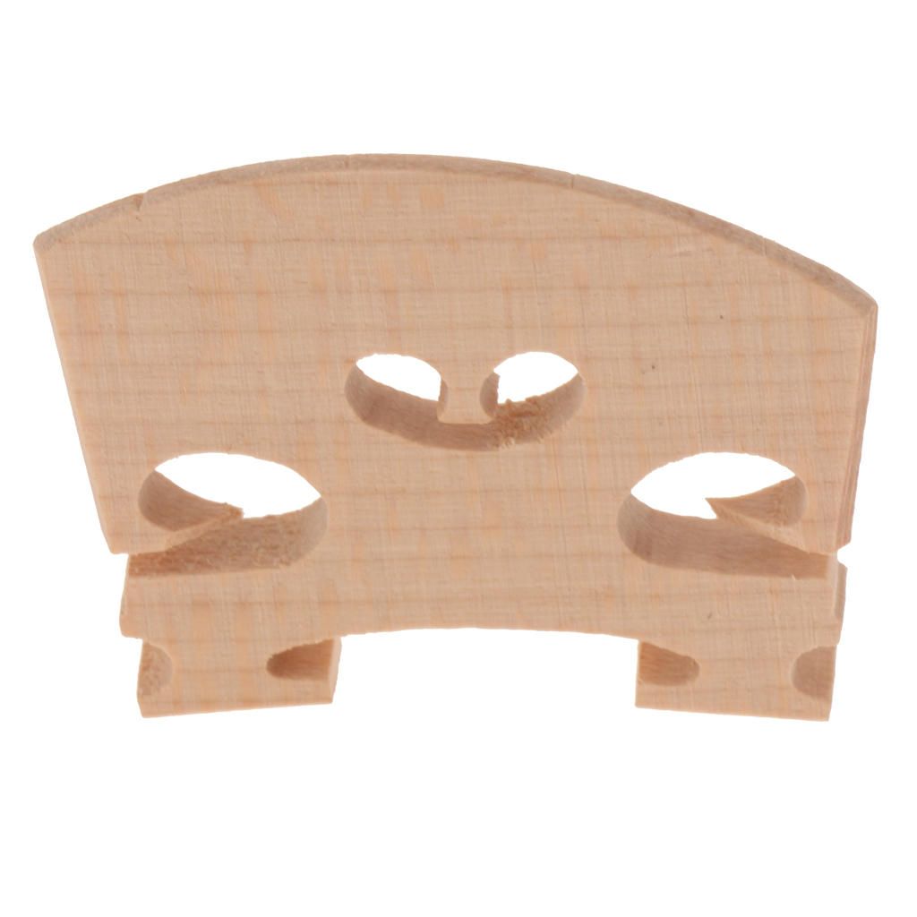 Solid Wooden Violin Bridge Musical Instrument DIY 1-2