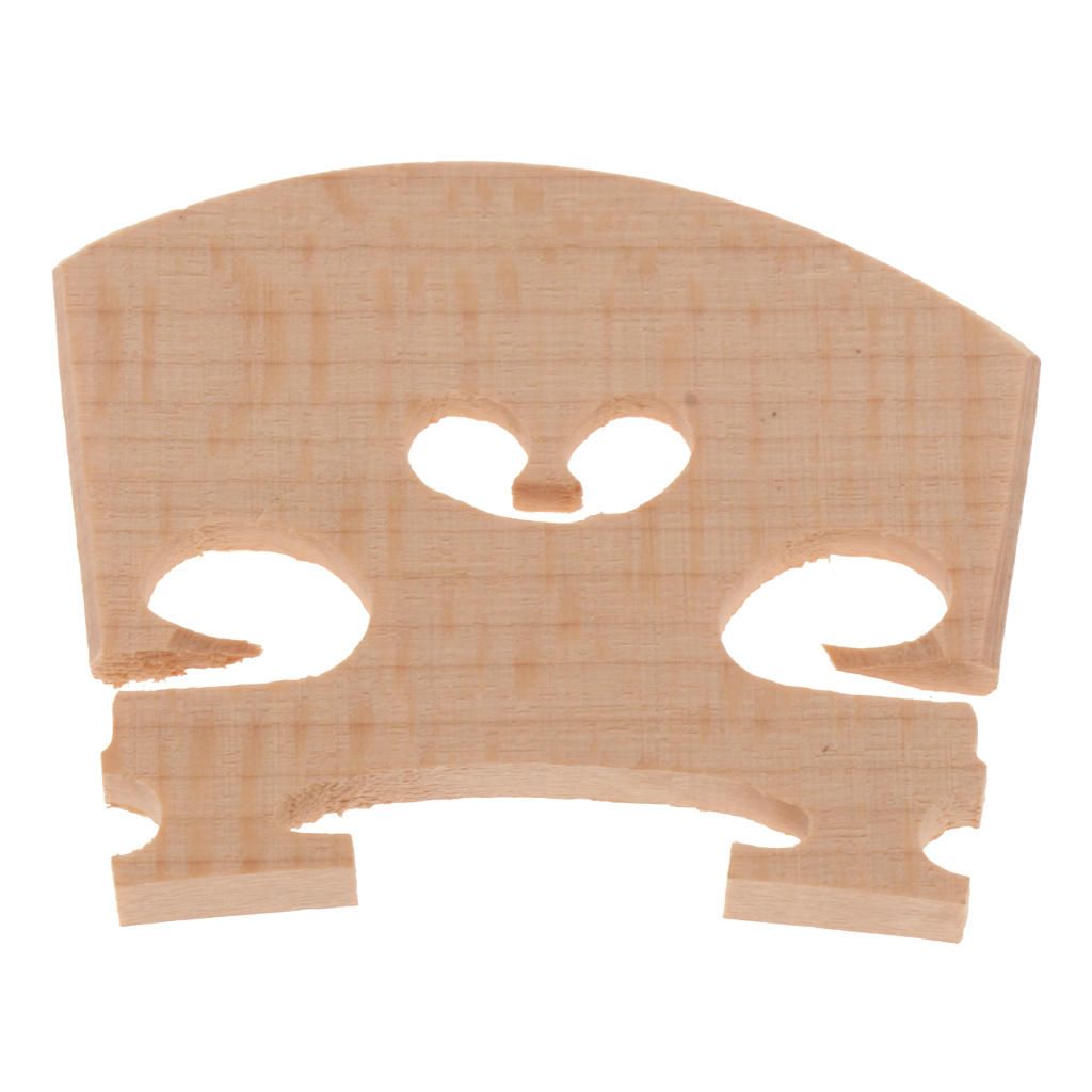 Solid Wooden Violin Bridge Musical Instrument DIY 1-2
