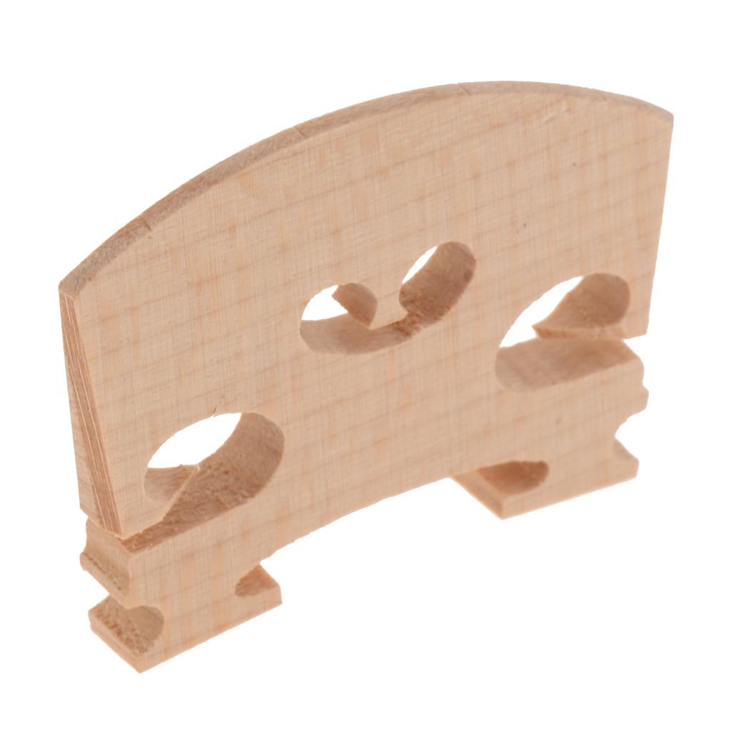 Solid Wooden Violin Bridge Musical Instrument DIY 1-2