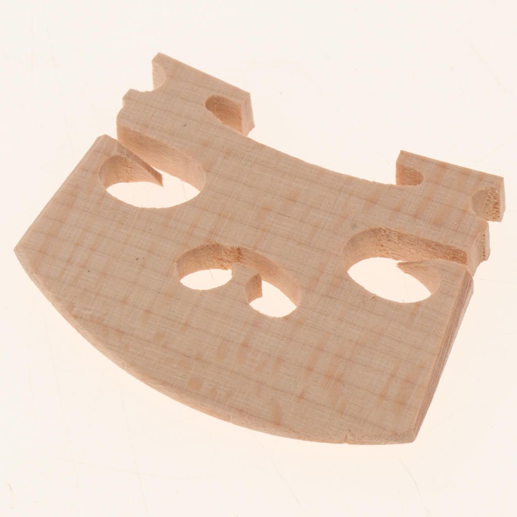 Solid Wooden Violin Bridge Musical Instrument DIY 1-2