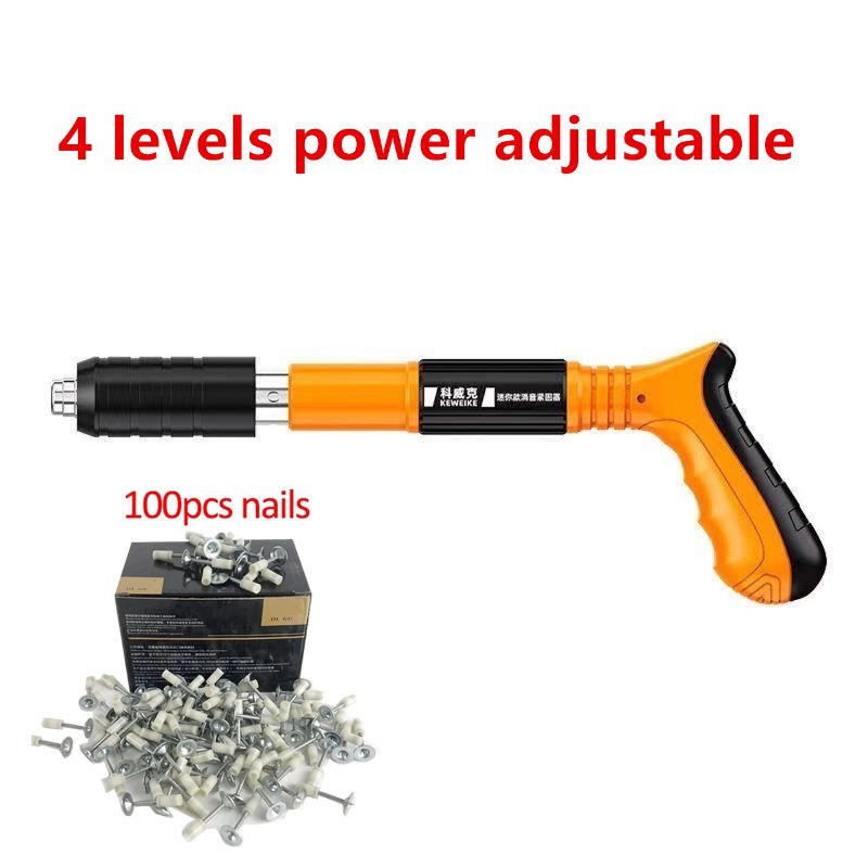 Manual Mini Steel Naiun Rivet Tool Ceiling Wall Anchor Wire Slotting Device Home Wall Fastener Metalworking Rivet Gun Tools