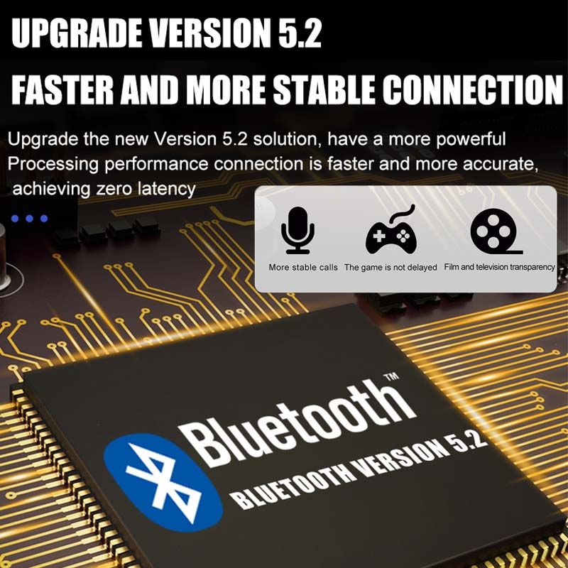 Wireless Bluetooth Earphone Headset Stereo Long Life Earbud