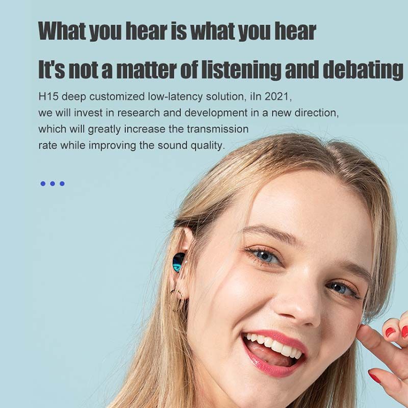 Wireless Bluetooth Earphone Headset Stereo Long Life Earbud