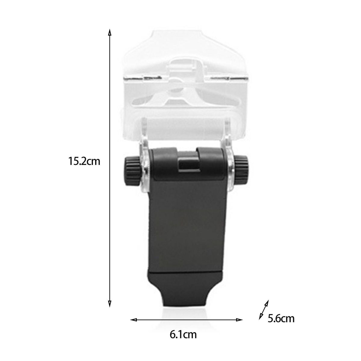 Wireless Bracket Game Handle Cell Phone Clamp Mount Bracket Black