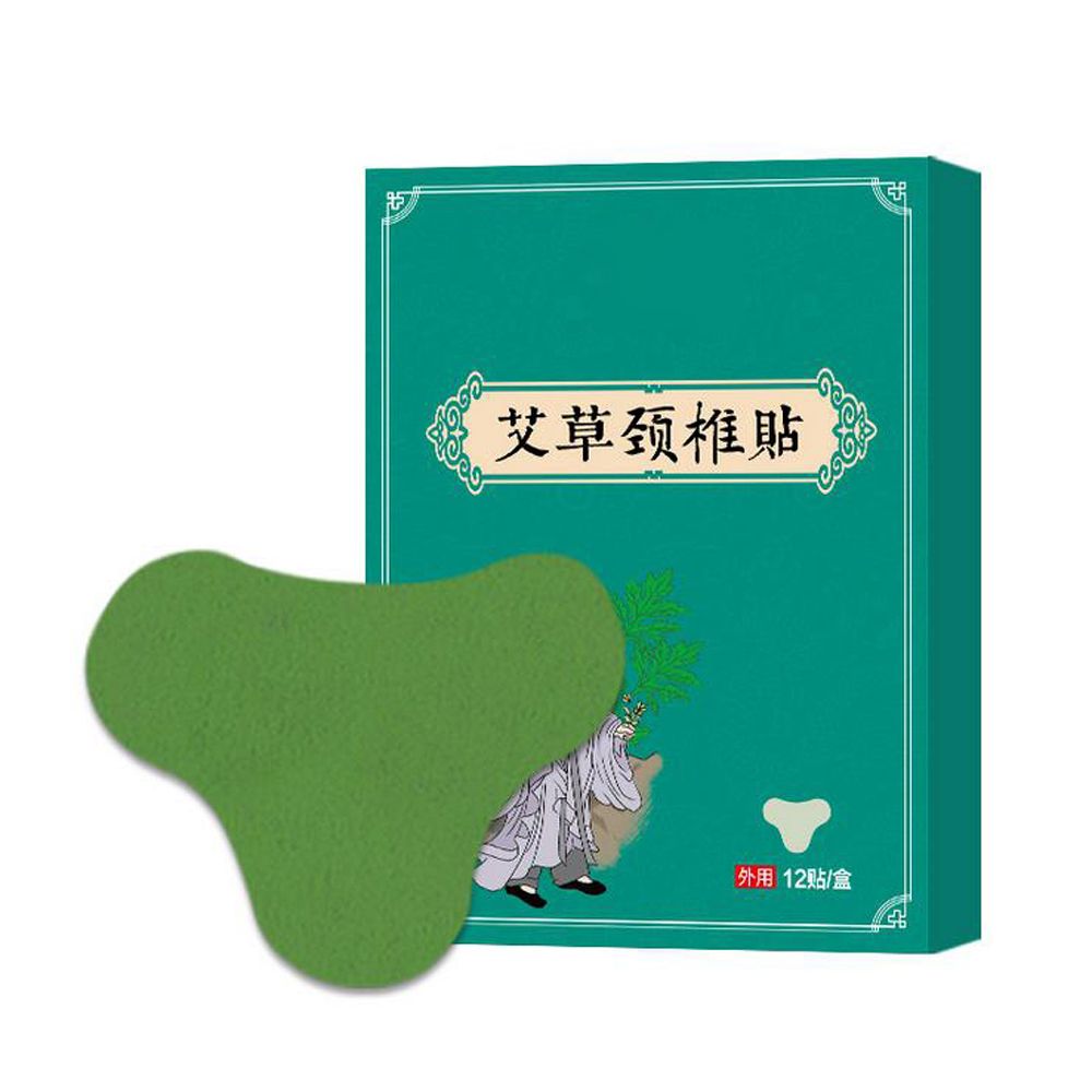 12pcs/Box Moxibustion Plaster Neck Pain Relief Patch