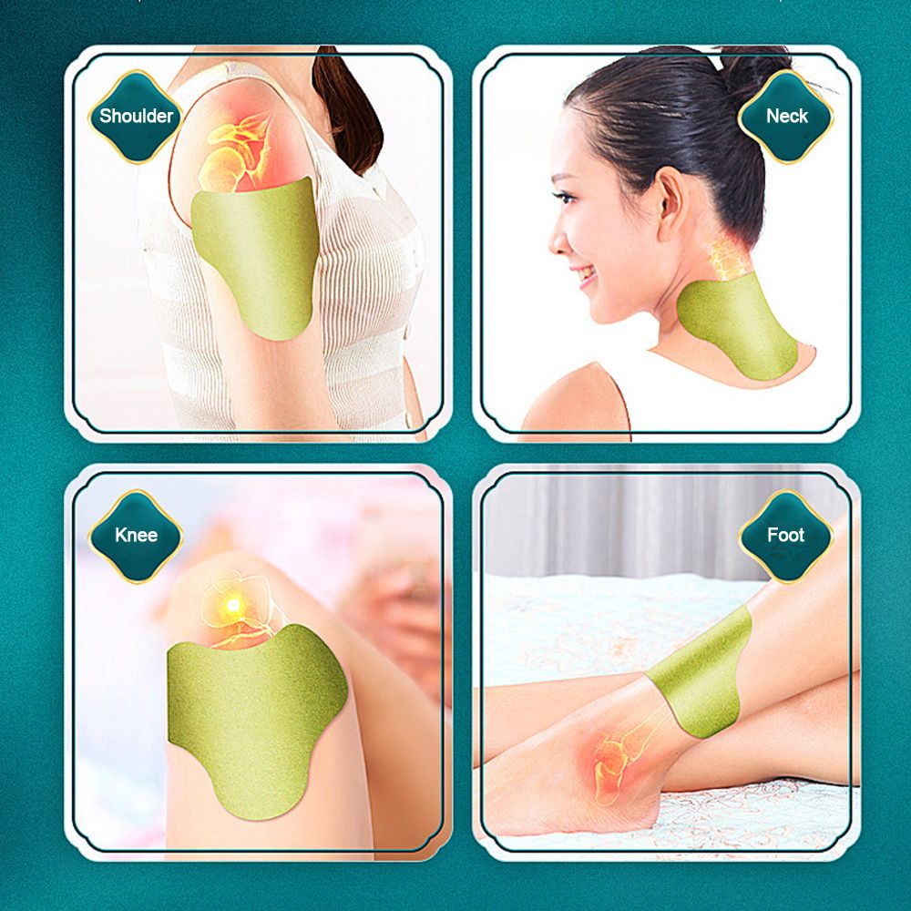 12pcs/Box Moxibustion Plaster Neck Pain Relief Patch