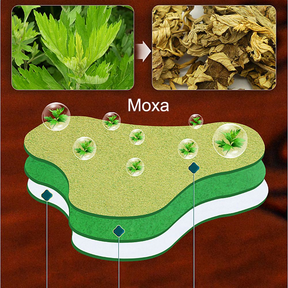 12pcs/Box Moxibustion Plaster Neck Pain Relief Patch