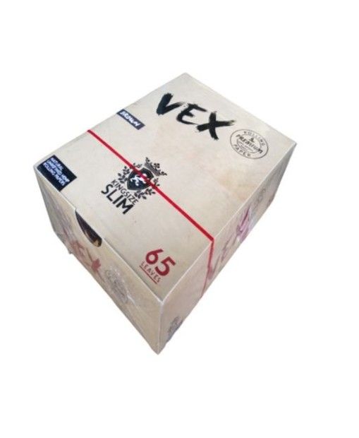 Box Of Vex Kingsize Slim Rolling Papers - 65 Leaves