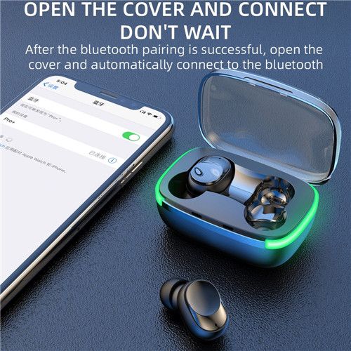 Stereo Noise-cancelling 5.1 Wireless Bluetooth Headset With Ambient Light Headset