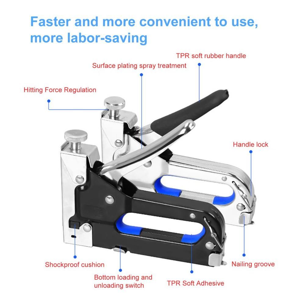 3 In1 Portable Wood Tools Riveter Guns Multitool Hand Tool Manual Code Naiun Tool Set Door Nailers Rivet Tool