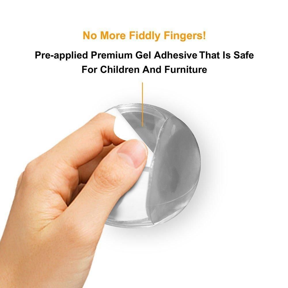 40Pcs Table Corner Protector Child Anti-Collision Silicone